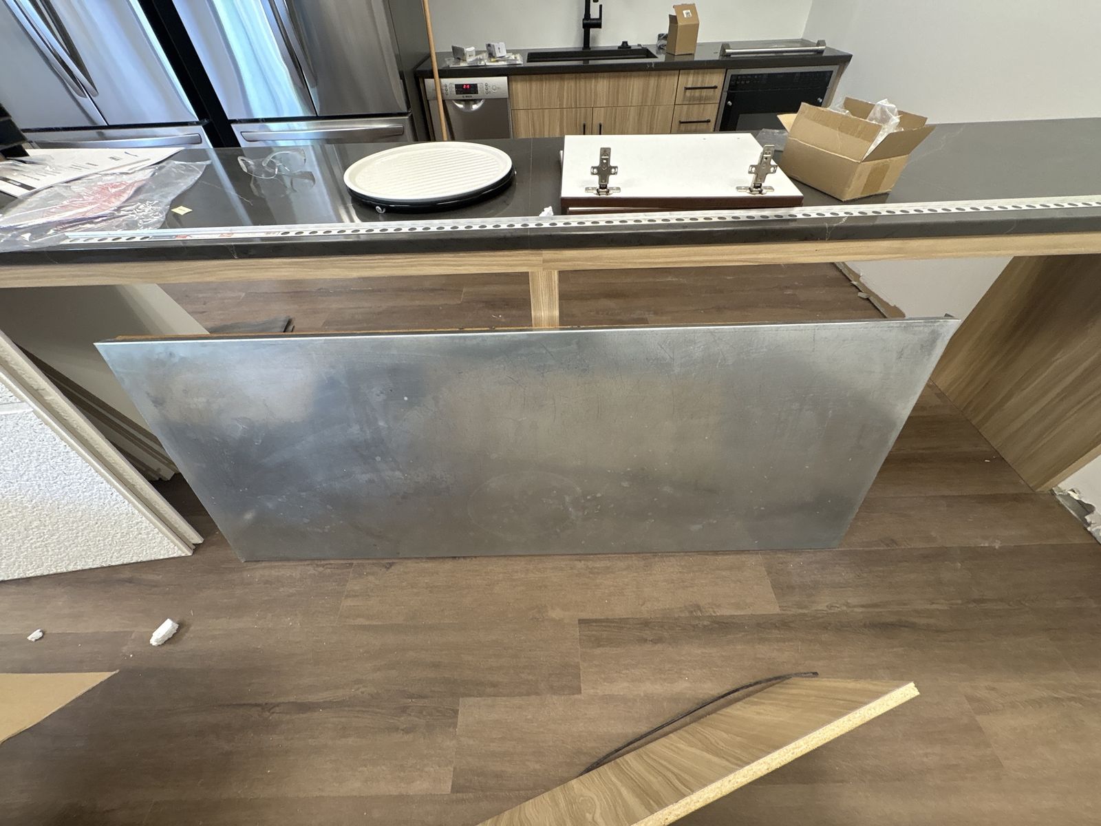 Stainless steel countertops