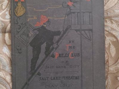 Antique 1904 Hamlet The Ham Show Salt Lake Theatre Program