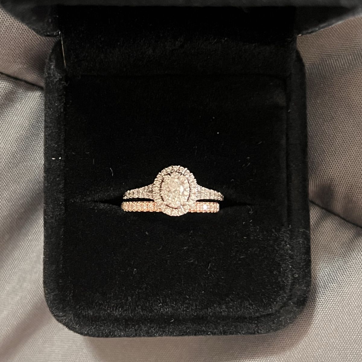 Engagement/Wedding Ring and Band