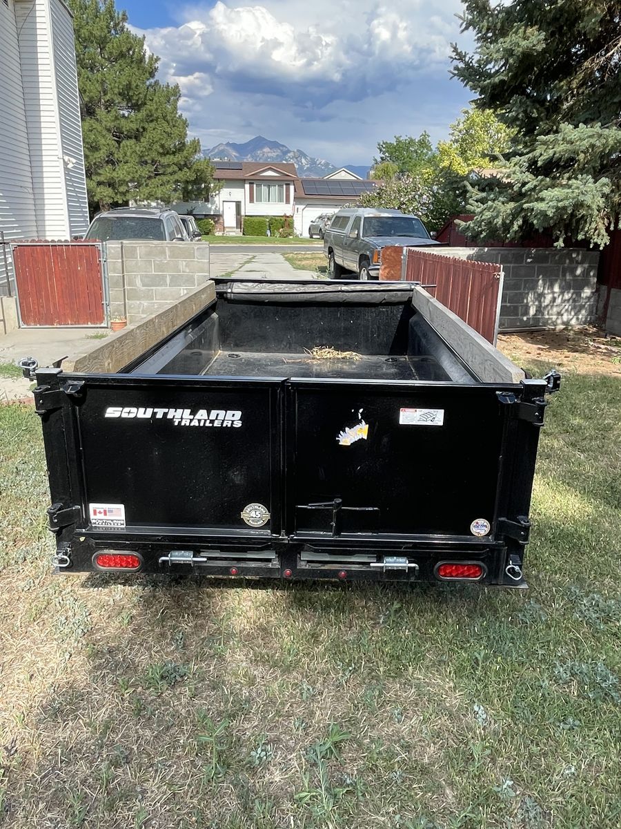 New south land dump trailer sl510