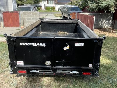 New south land dump trailer sl510