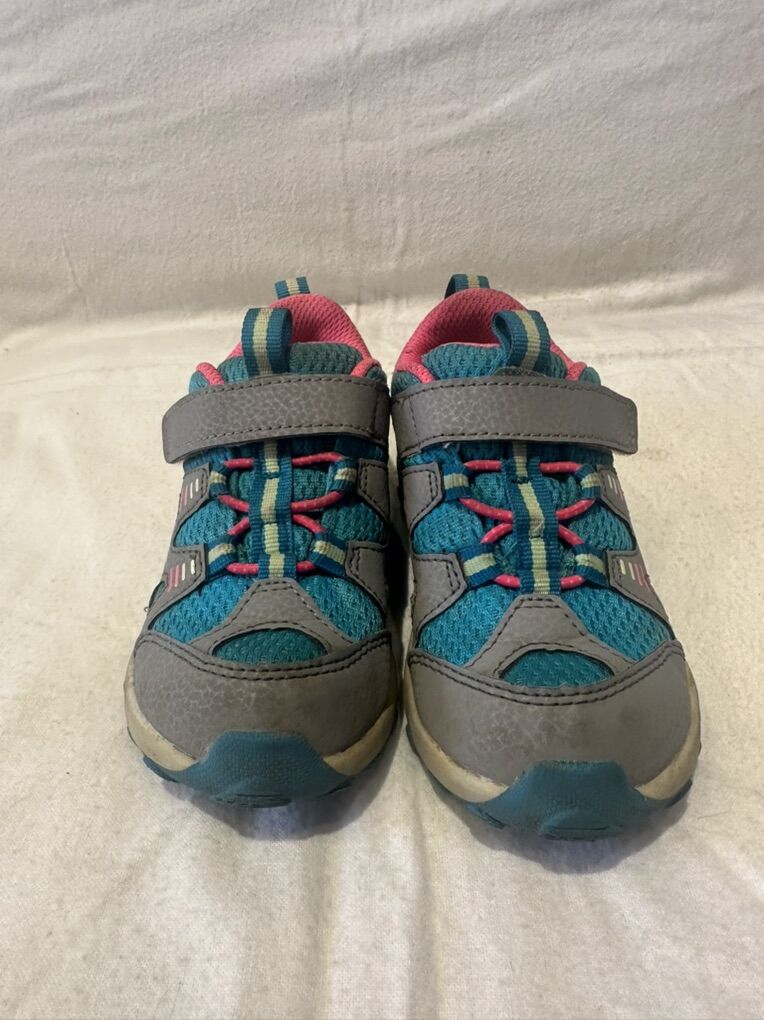 Merrell Toddler Size 10 Blue/Pink, Hiking Shoes