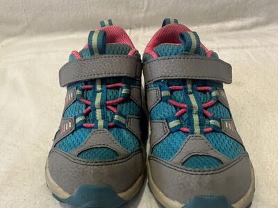 Merrell Toddler Size 10 Blue/Pink, Hiking Shoes
