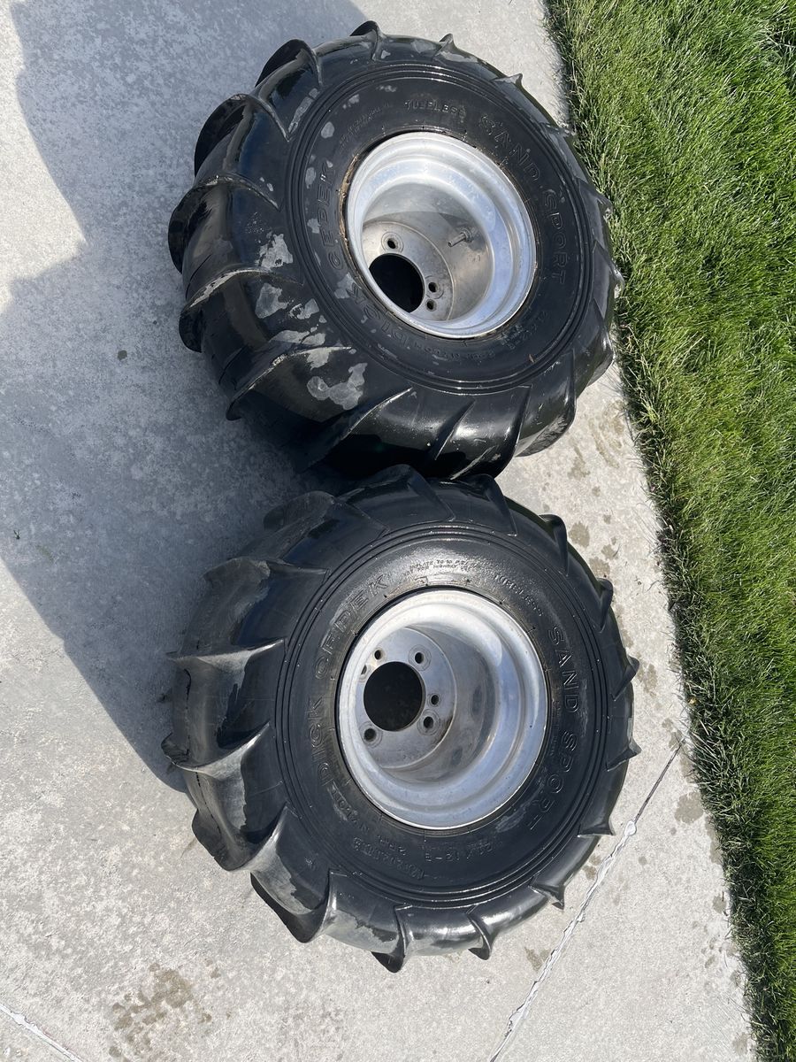 Sand Tires and aluminum rims
