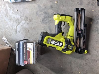 Ryobi HP Framing Nail Gun, *too, only* nad nails
