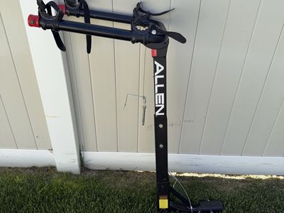 Allen Sports Deluxe 2-Bike Hitch Mount Rack , Black (522RR) Bike Carrier