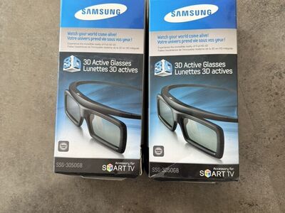 2 Pair Samsung Active 3D Glases, Never Used