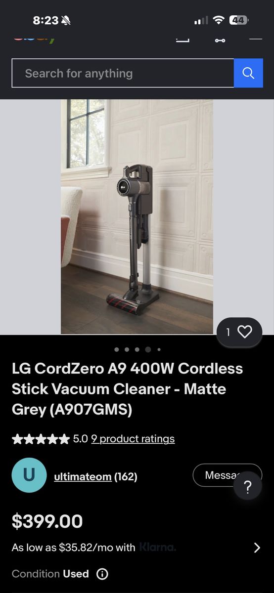 Usado LG - A925KSM CordZero vacuum