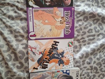 Manga Lot: Tokyo Ghoul:re, Haikyuu!!, Ouran High School Host Club, Angels of Death - All Vol. 1