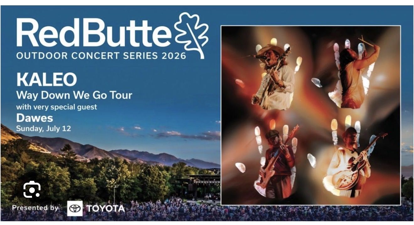 Kaleo red butte ticket 7/12