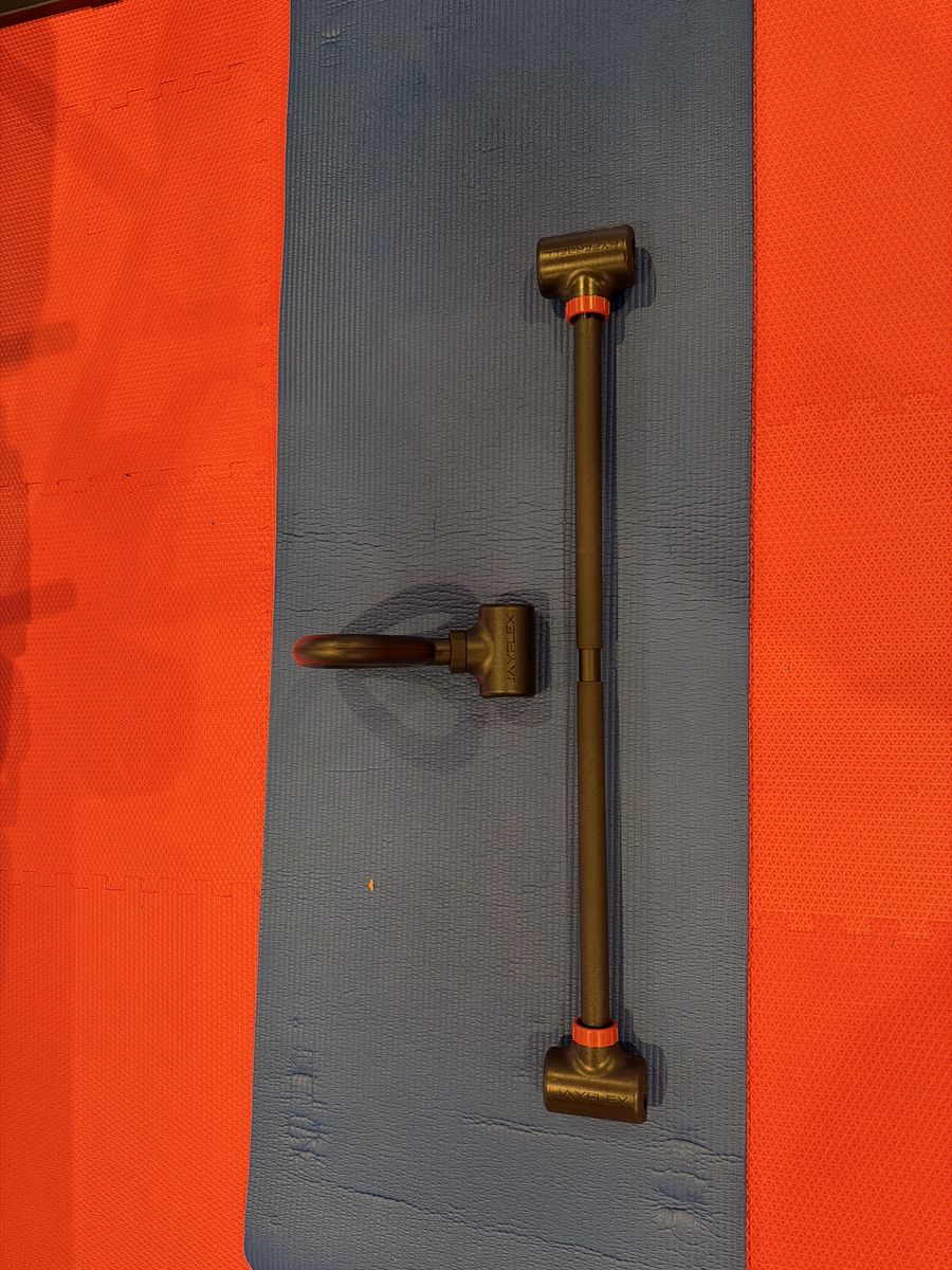 Jayflex Hyperbell Bar + Kettlebell Grips – Like New – Save Big!