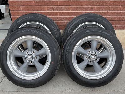 Set of 4 wheels and tires