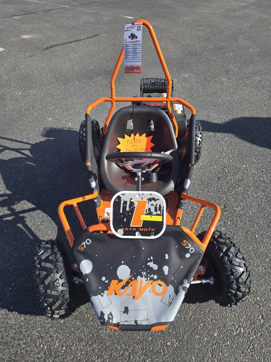 2026 Kayo S70    Go-Kart     Great for Kids!