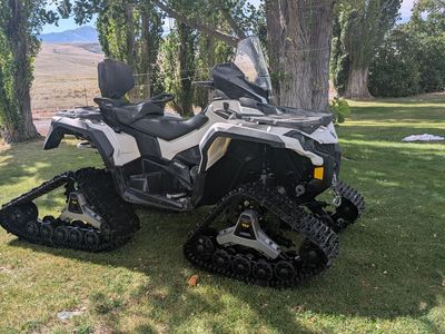 2018 Can-Am Outlander MAX 850 2-Up North Edition with Apache 360 LT Tracks