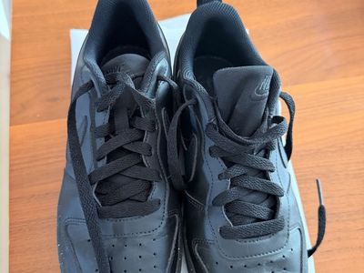 Nike Court Borough Low Recraft Black Sneakers Size US 5Y DV5456-002