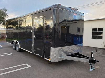 102 X 24 LoadRunner Enclosed Car Carrier Cargo Trailer For Sale