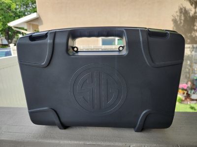 Sig Sauer P320 X5 Factory Hard Case with Manual and Accessories