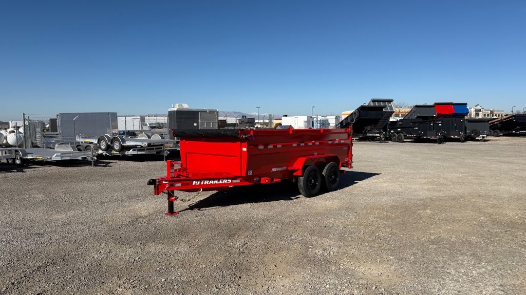 2026 PJ Trailers 7x14 83 Low-Pro High Side (DM) S"