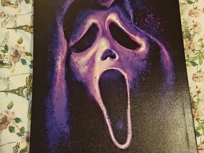 canvas ghost face picture