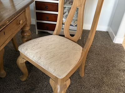 6 pine, Solid Wood, Dining Chair, Chairs