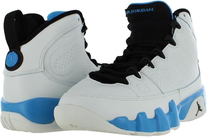 NIKE Air Jordan 9 Retro Powder Blue (Gs) Big Kids Basketball Shoes