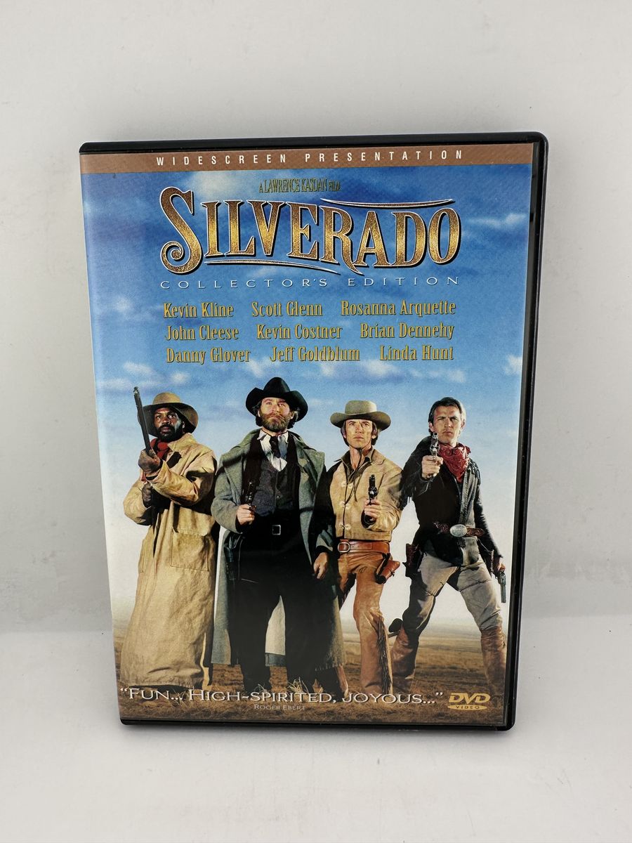 Silverado Collector’s Edition DVD 1985 Kevin Costner Western Widescreen