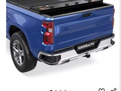 KUIPERAUTO 5.8FT Quad Hard Truck Bed Tonneau Cover for Chevy Silverado GMC Sierra 1500