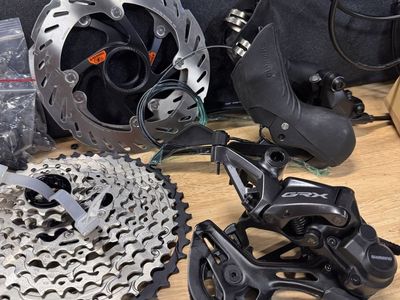 Shimano GRX groupset drivetrain