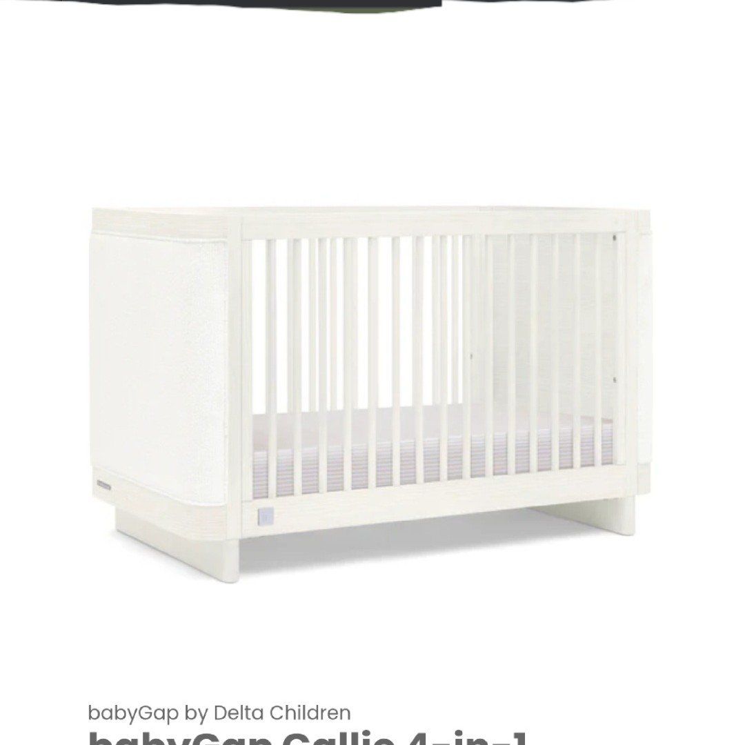 NEW- Baby Gap Callie 4-in-1 Upholstered Crib