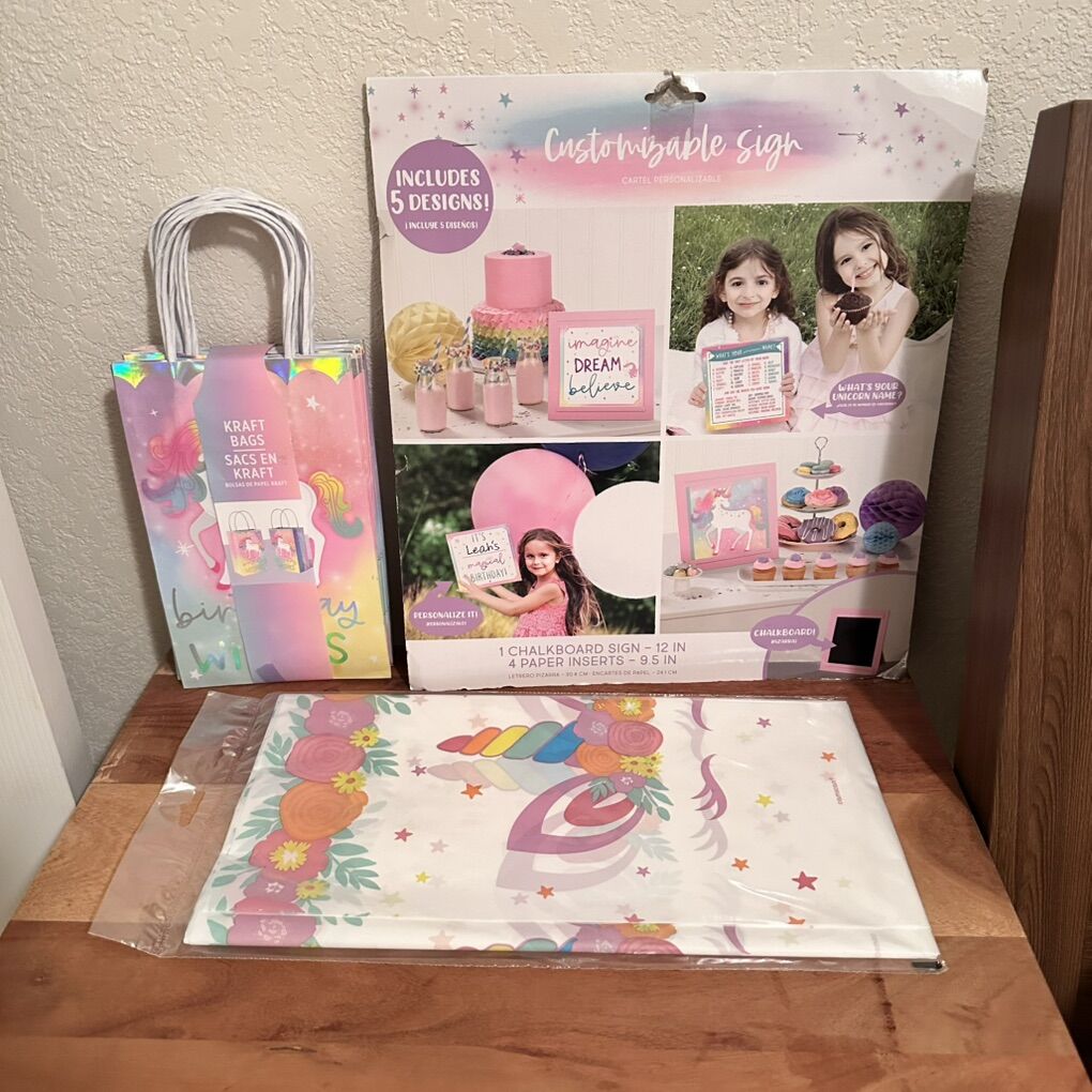 New Unicorn Party Decorations