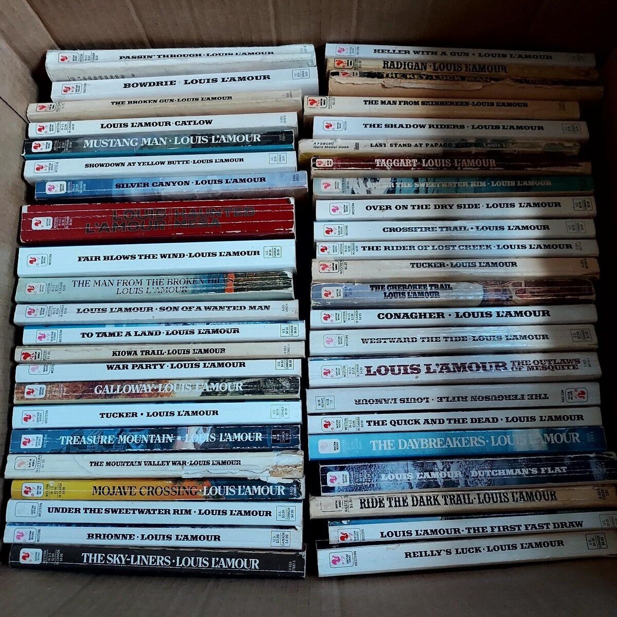 Used Paperback Louis L'Amour Books