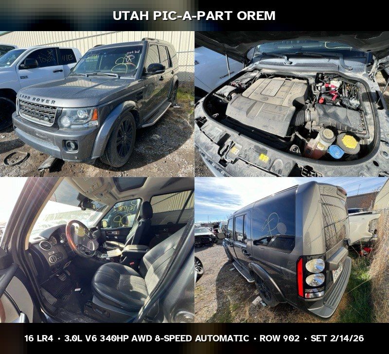 2016 Land Rover LR4 Parts - UTPAP Orem
