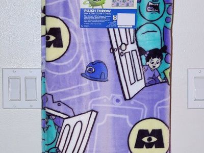 Disney Pixar Monsters Inc. Plush Throw Blanket 50x70 Inches