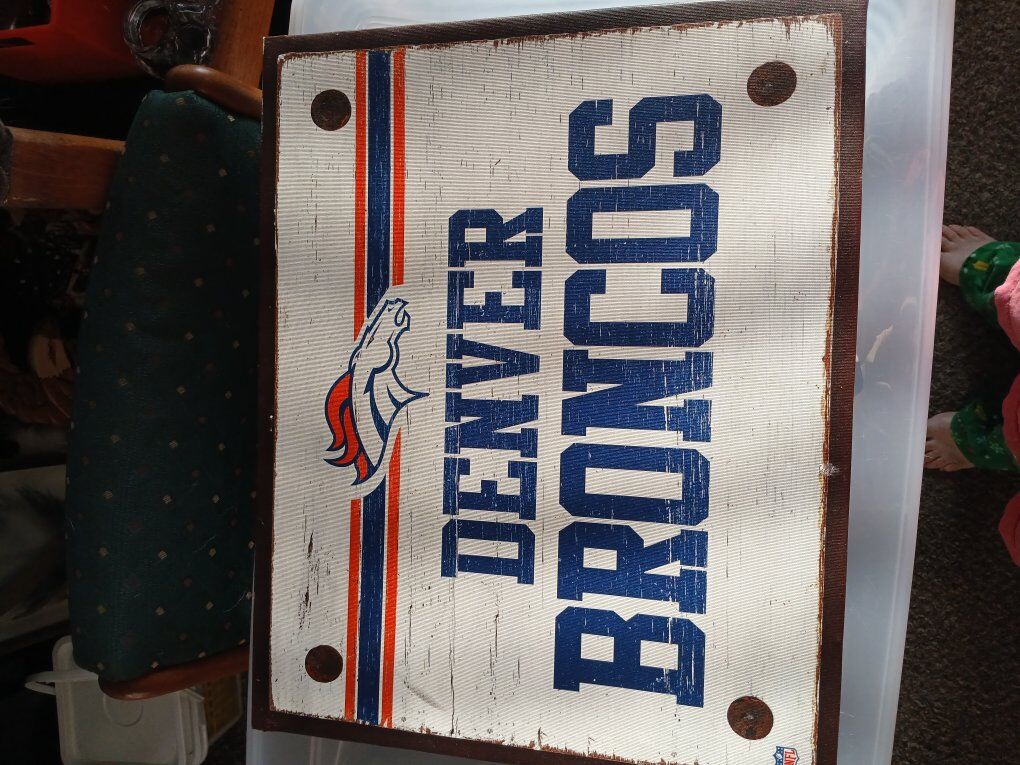 denver broncos items
