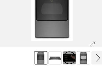 Whirlpool Washer and Electric Dryer Set - WTW5100HC & WED5100HC