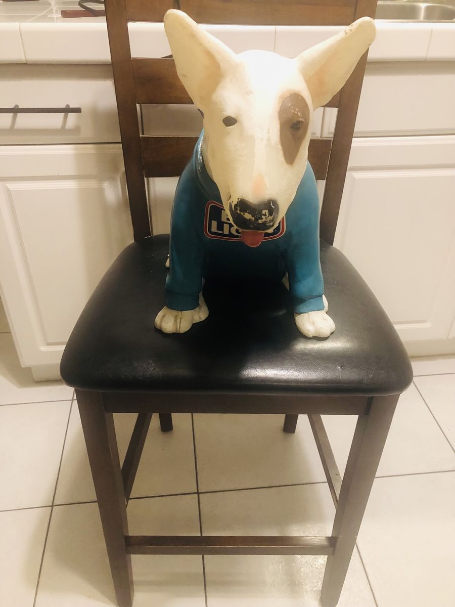 Bud light Spuds Mackenzie bar light.