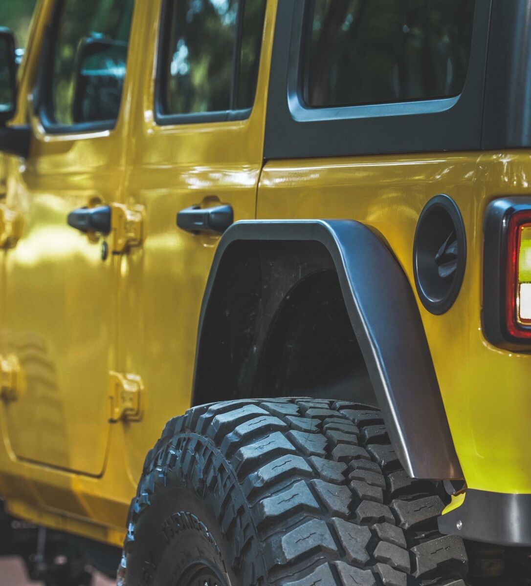 Motobilt Rear Highline aluminum Fenders Wrangler JL