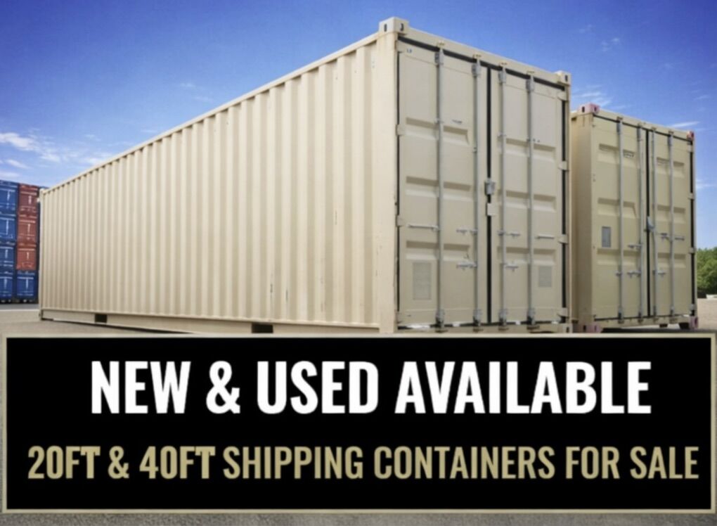 20 and 40 Foot Containers for Sale In Stock