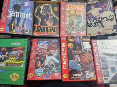Sega genesis game bundle for sale.