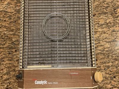 Olympian 6100a Catalytic Safety Heater RV Propane Heater Used