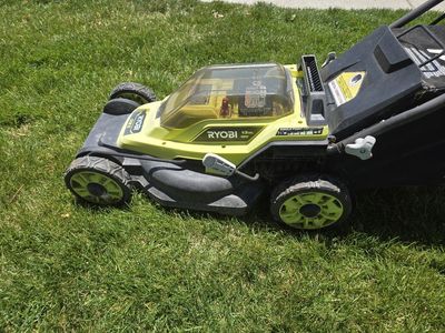 Ryobi ONE+ 13" 18V Cordless Electric Walk-Behind Lawn Mower w/ Bagging & Mulching