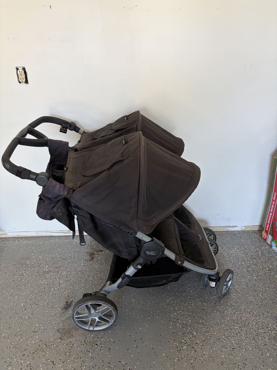 Britax B-Agile Double Stroller in Black - Used