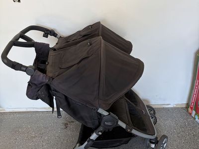 Britax B-Agile Double Stroller in Black - Used