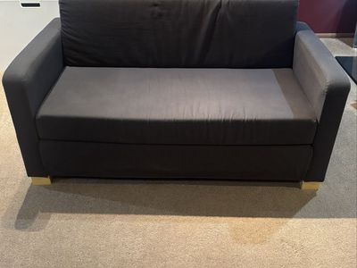 Navy Blue Futon couch