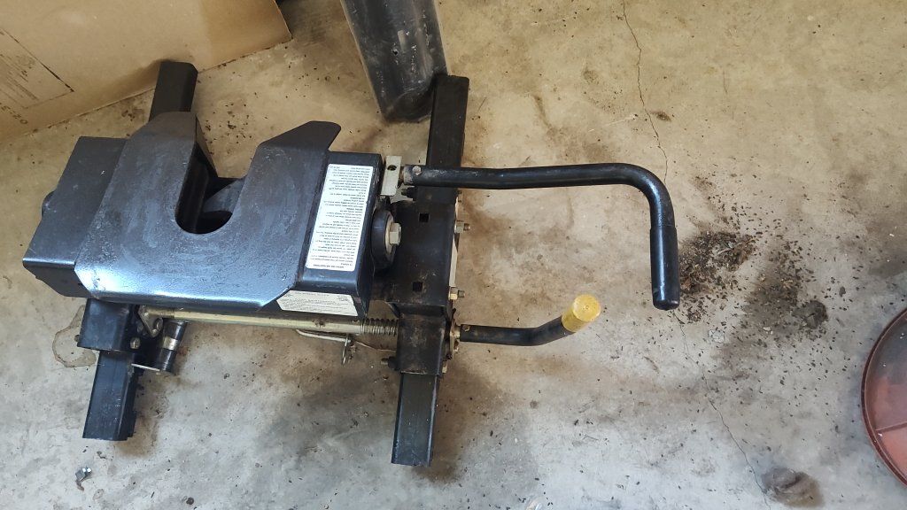 husky EZ roller 5th wheel hitch