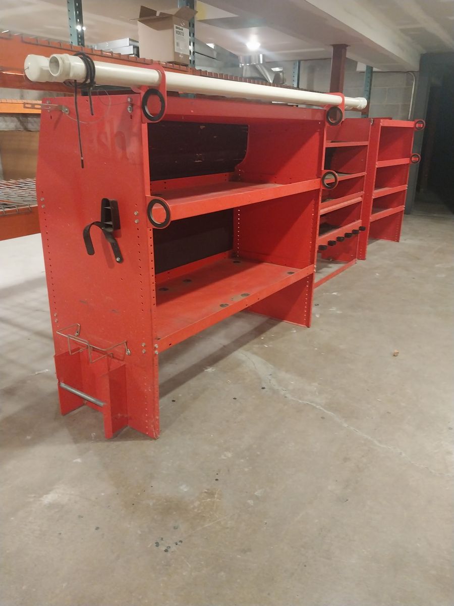Heavy Duty Industrial Utility Service Van Shelving - Metal Racks