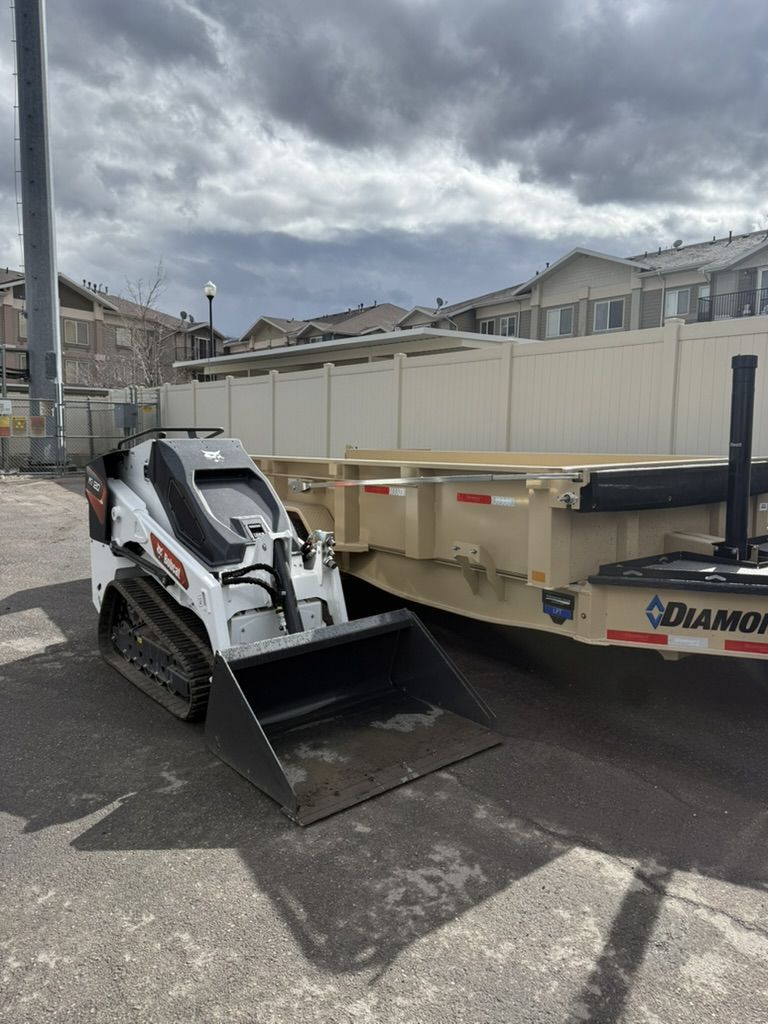 Mini Skid + Dump Trailer Combo – Yard Work & Landscaping - 6 Hour available