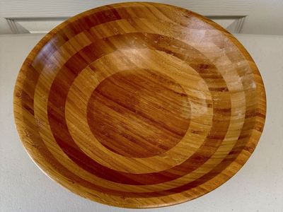 14x4 Inch Lipper International Bamboo Bowl