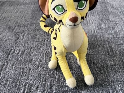 Disney Junior The Lion Guard Fuli Cheetah Plush Stuffed Animal Toy 13" Yellow Spotted