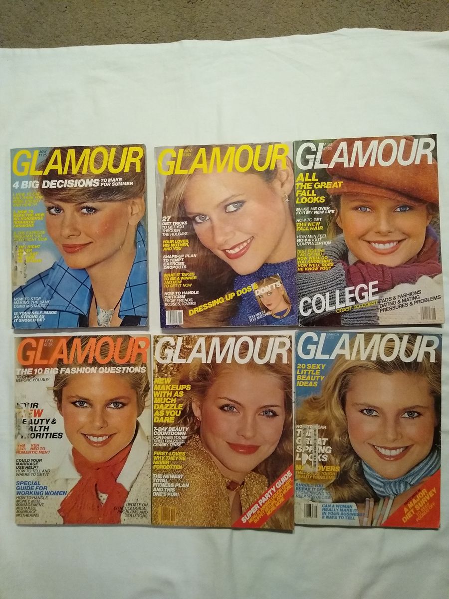 Vintage Glamour Magazines